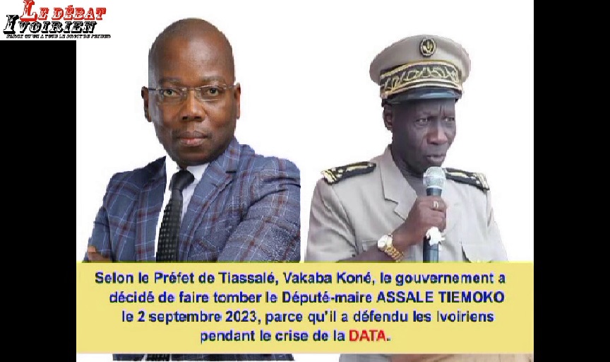Côte d’Ivoire-municipale à Tiassalé : le Préfet et le Maire candidat parlent de la situation politique avec des belles audios ledebativoirien.net