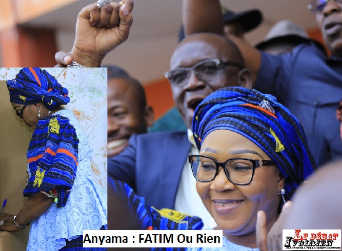 Anyama : dans une ambiance de lumière à  l’élection de Fatim Bamba à la tête du conseil municipal ledebativoirien.net