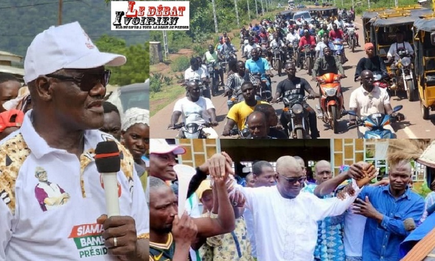 Bagoué-Siama Bamba : une fin de campagne XXL et de feu dans une ferveur électrique à ses passages LEDEBATIVOIRIEN.NET