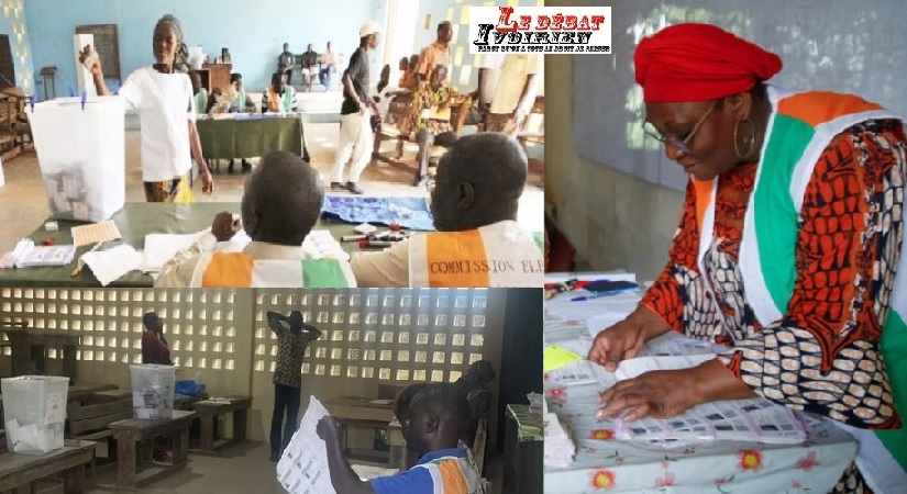 Côte d'ivoire: après le vote, les électeurs  à l’épreuve des nerfs avec l’attente des résultats ledebativoirien.net