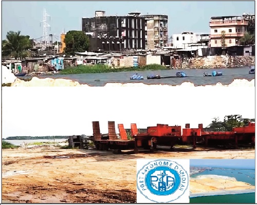 Inédit massacre des baies lagunaires à Abidjan-ACTE 1 :  et la responsabilité du Port autonome dans le remblayage ?