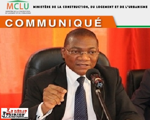 Bruno Koné Ministre de la Construction, du Logement et de l’Urbanisme ledebativoirien.net
