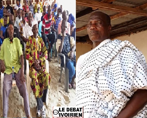 Modeste à Grand-Bassam : le chef intérimaire de Konnin Simon présenté aux populations ledebativoirien.net