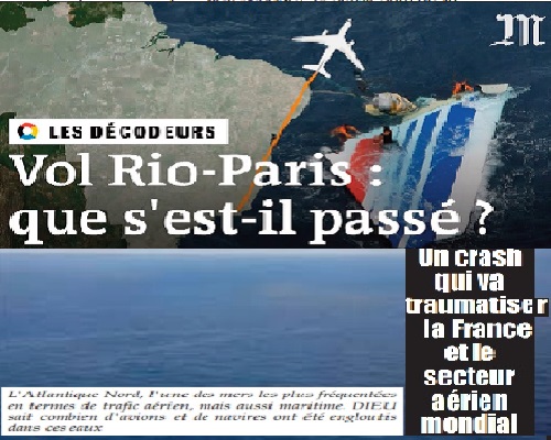 Crash du vol Rio - Paris : de nombreuses similitudes avec le naufrage du Titanic ledebativoirien.net