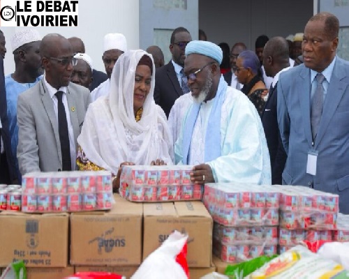 Ramadan à Yamoussoukro : Kandji Camara offre des vivres aux musulmans et chrétiens catholiques LEDEBATIVOIRIEN.NET