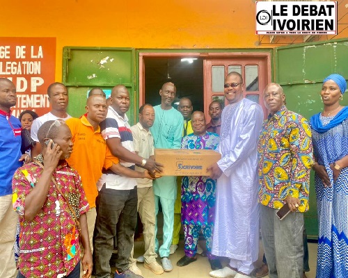 Ramadan 2024 à Man : Dely Mamadou  soutient 18 secrétaires départementaux du Tonkpi. Ledebativoirien.net