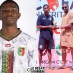 Football-encore récupérable au Mali : Ibrahim Kanaté, jeune buteur ivoirien médaillé à la Coupe du Monde, catégorie U17