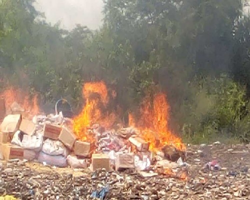 Man lutte contre les produits prohibés: plus de 23 tonnes incinérées ledebativoirien.net