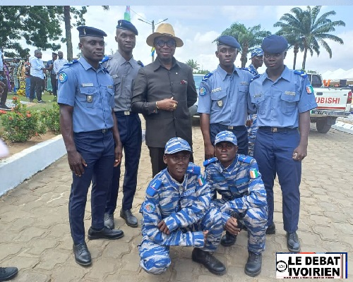 Sortie des élèves gendarmes 2024 : plusieurs récipiendaires natifs d'Abatta honorent le village ledebativoirien,.net