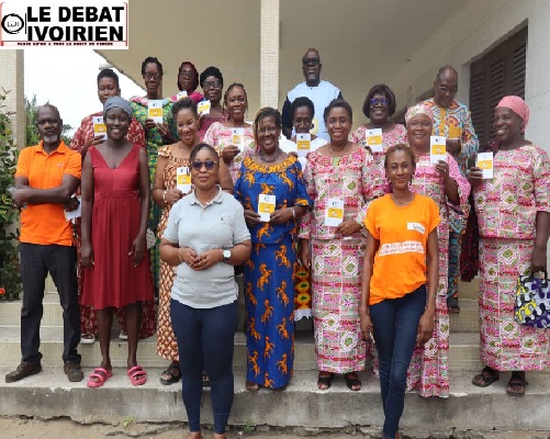 Autonomisation de la femme de Jacqueville : Mme Agboton présidente de la Plateforme des associations féminines appelle les femmes à rejoindre AVEC Ledebativoirien.net
