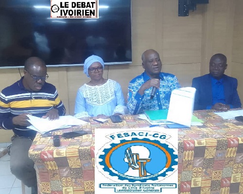 Congrès FESACI-CG en septembre 2024 : le SG Confédéral Kouamé Félix monte au créneau et appelle la police à libérer le siège de la Fédération LEDEBATIVOIRIEN.NET