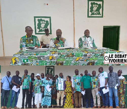 PDCI à Oumé : le Délégué Communal Lagui Kouassi Joachim  rend public le bureau de la délégation LEDEBATIVOIRIEN.NET