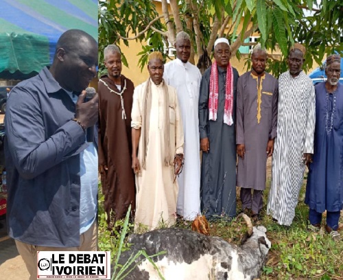 Maouloud 2024 : Alpha Sanogo fait don d’un bœuf au Conseil supérieur des imams de Tiassalé LEDEBATIVOIRIEN.NET