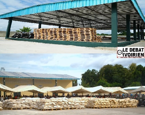 Optimisation commerciale des produits vivriers en Côte d’Ivoire : deux centres de groupage installés au centre  du pays LEDEBATIVOIRIEN.NET