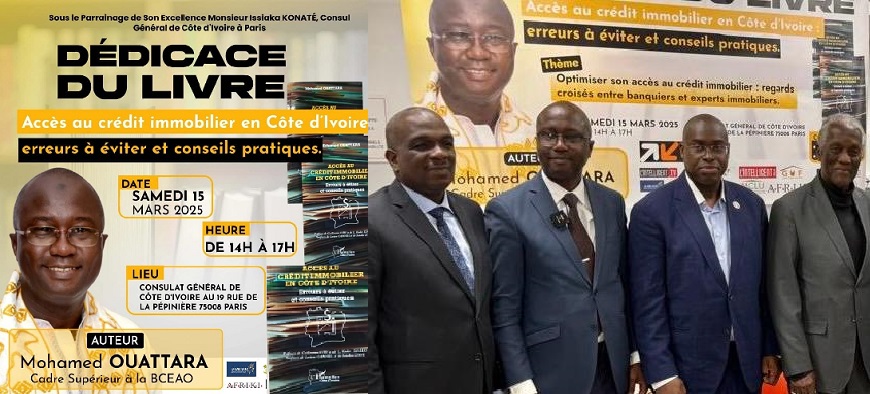 ‘‘Accès au crédit immobilier’’ en Côte d’Ivoire : Paris a célébré un ouvrage clé plus en plus incontournable, ledebativoirien.net