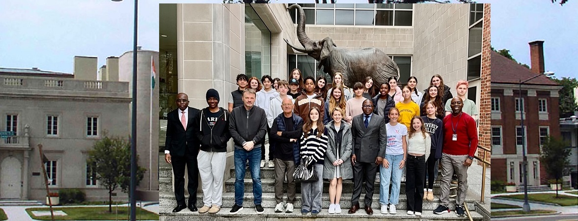 Tourisme diplomatique : des élèves de Washington à l’Ambassade pour mieux connaître la Côte d'Ivoire, ledebativoirien.net