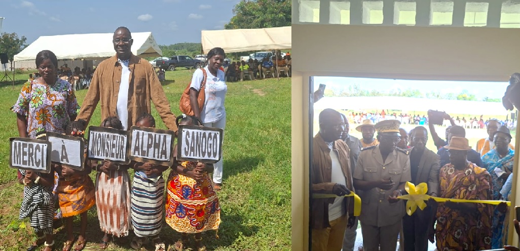 Tiassalé-plaidoyer d’Alpha Sanogo : Dominique Ouattara dote le quartier Corridor d’une école primaire; Ledebativoirien.net