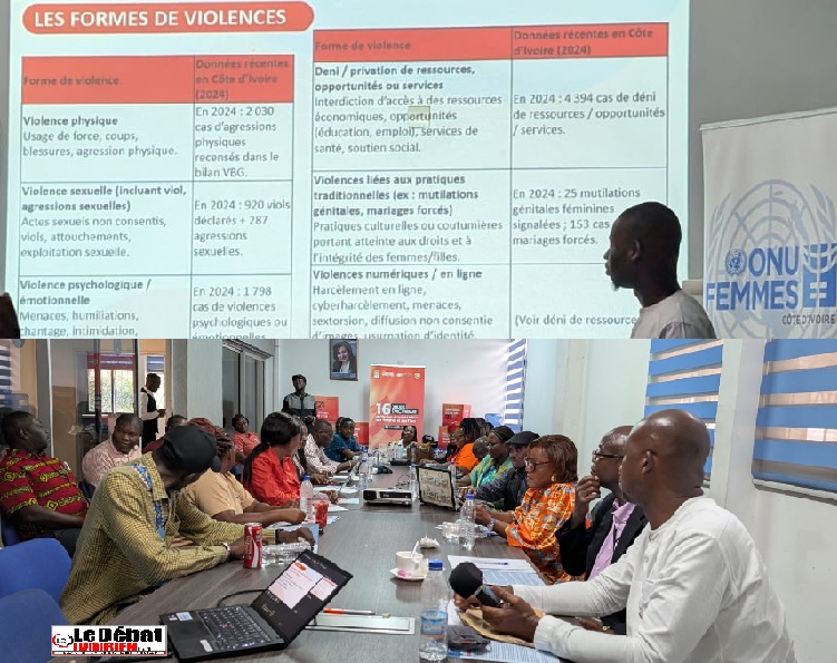 Lutte contre le féminicides : ONU-FEMMES Côte d'Ivoire et le REMAPSEN engagent les journalistes dans la sensibilisation; Ledebativoirien.net