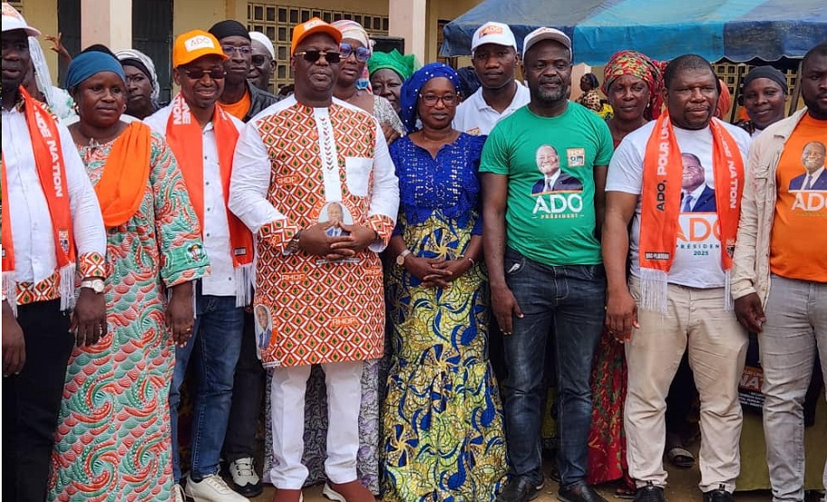 PDCI RDA Tiebissou : Yéboué Pascal engage les militants à la cohésion et l’union pour la victoire; ledebativoirien.net